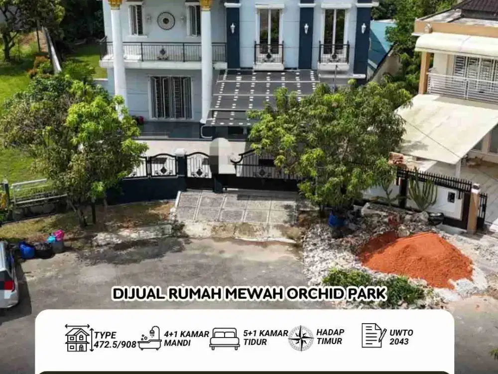 Dijual rumah mewah Orchid park