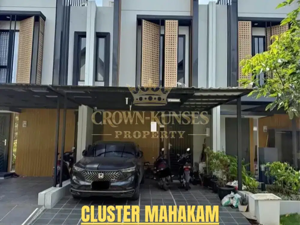 RUMAH FULL FURNISH CLUSTER MAHAKAM JGC, JAKARTA TIMUR