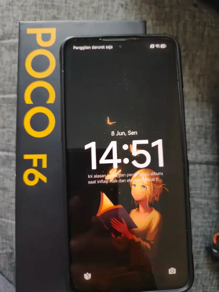 DIJUAL POCO F6 12/512