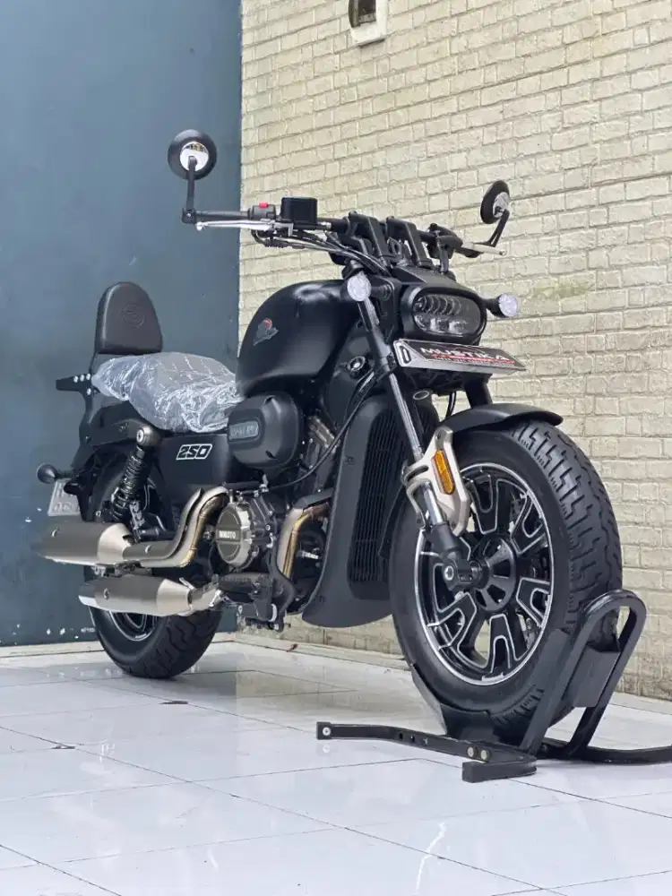 READY‼️ CRUISER SUPER NYAMAN WMOTO MORBIUS 250 TH 2025 ODO 2RB ASLI