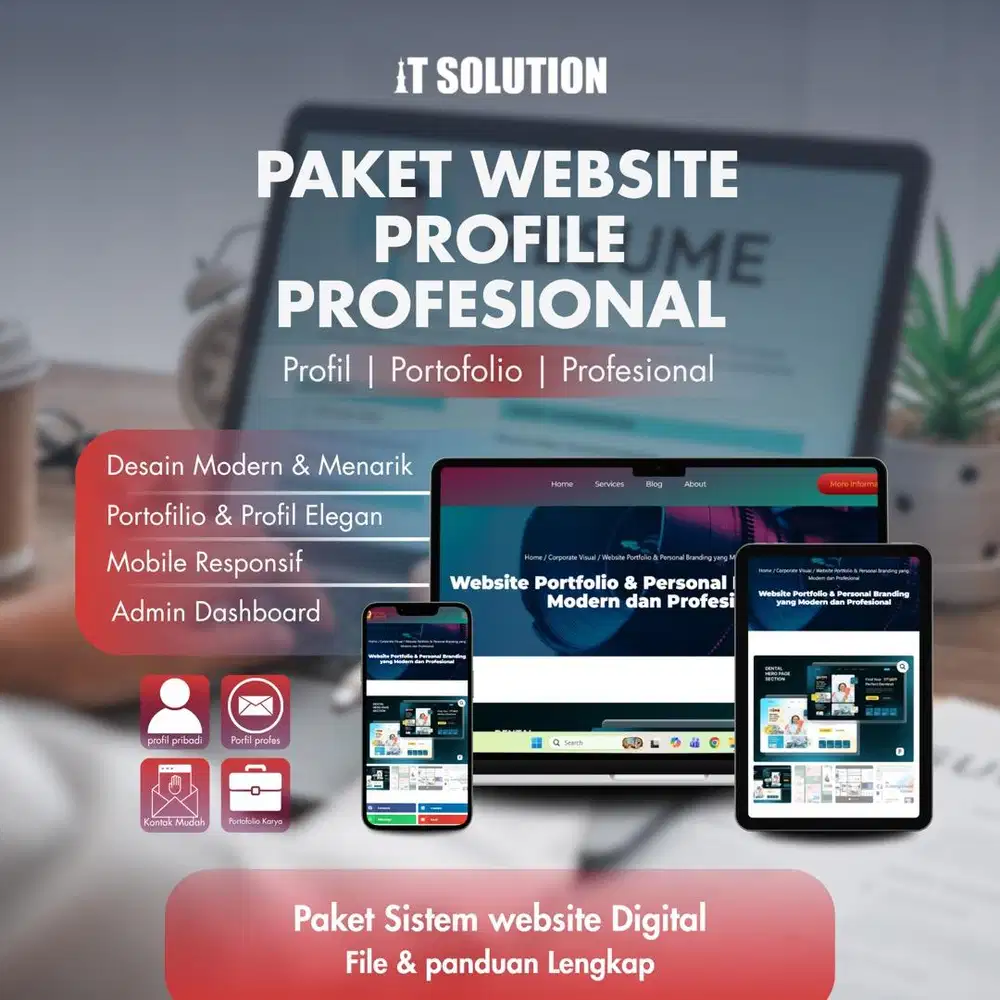 Pembuatan Website Company Profile Profesional dan Bergaransi