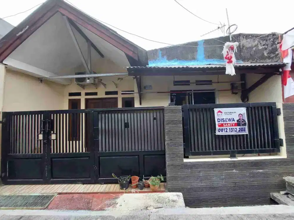 Disewakan rumah 1 lantai di Jl. Janger 2, Depok 2