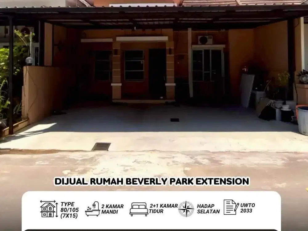 Dijual Rumah Beverly Batam Center