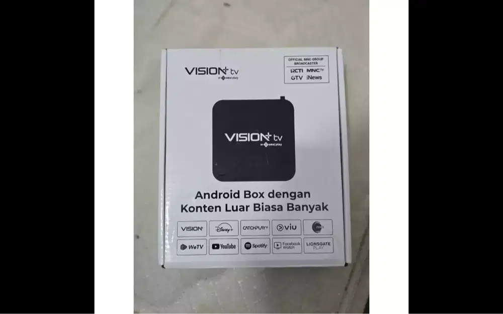 vision plus android box