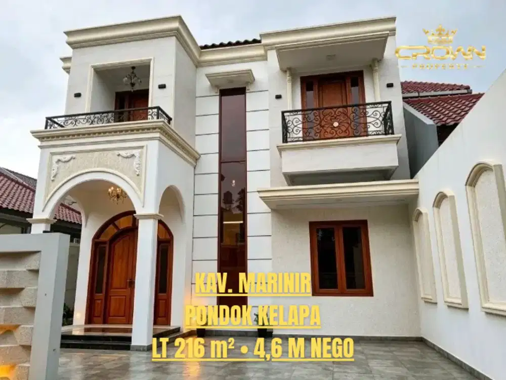 RUMAH MEWAH KAVLING MARINIR, PONDOK KELAPA DUREN SAWIT, JAKARTA TIMUR