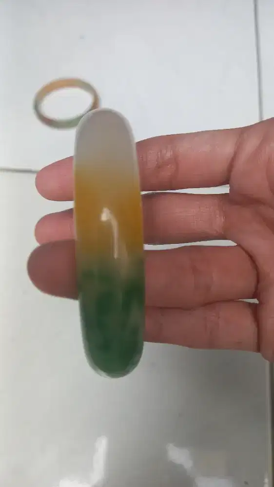 Gelang giok Fu Lu Shou