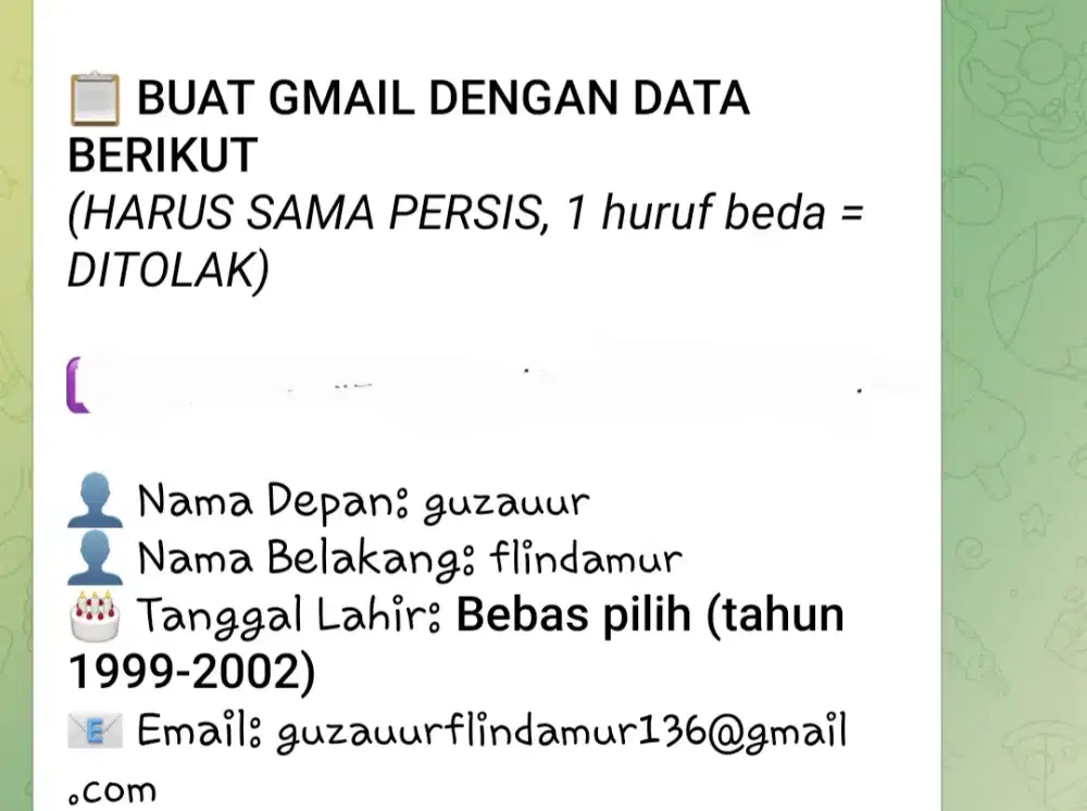 Kerja buat email freelancer