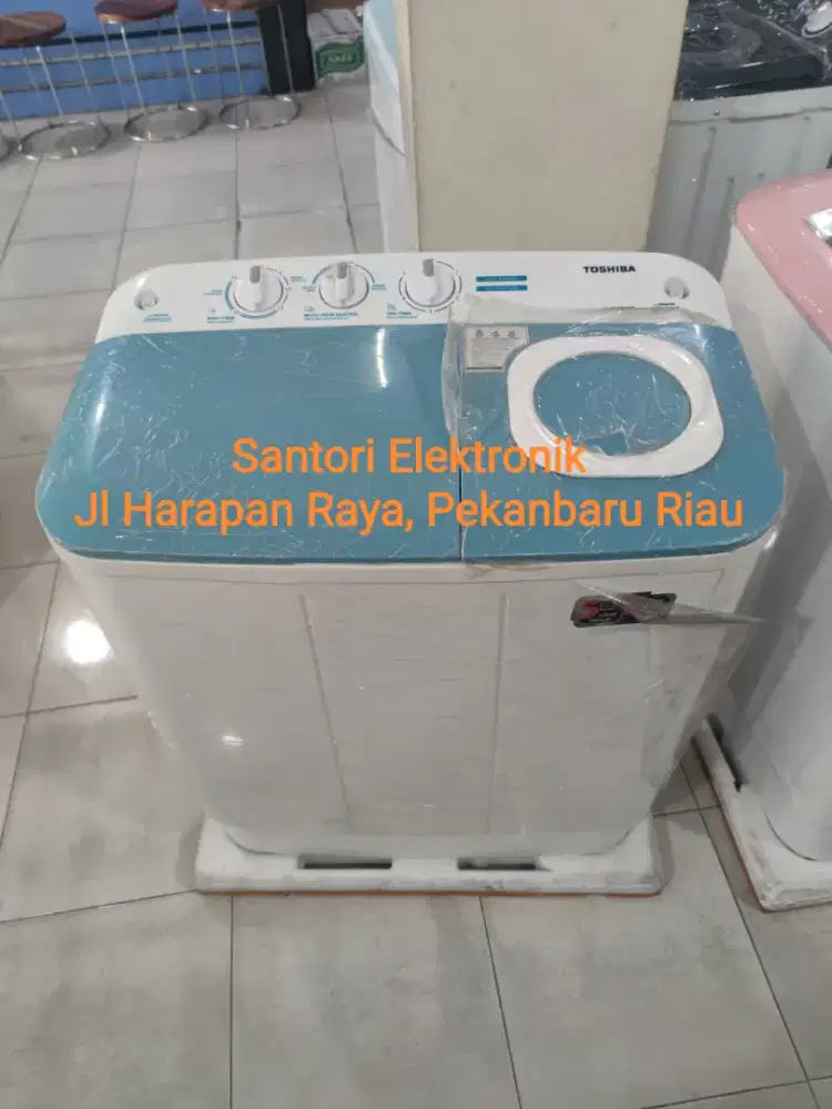 Mesin cuci kapasitas 7kg 2 tabung Toshiba