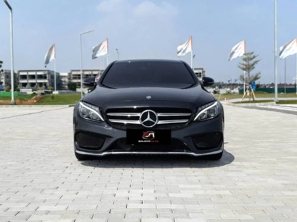 2018 MERCEDES BENZ C200 AMG 2019 Black on Black Termurah