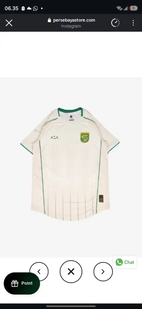 Jual Jersey Persebaya Training Liga 2025 - Beige uk. 3XL