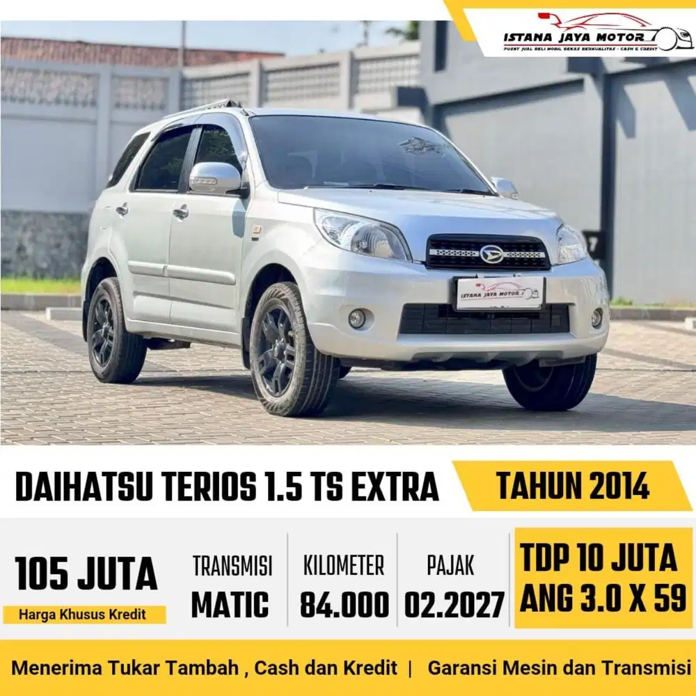 Daihatsu Terios TS Extra MT th 2014 #istana jaya motor