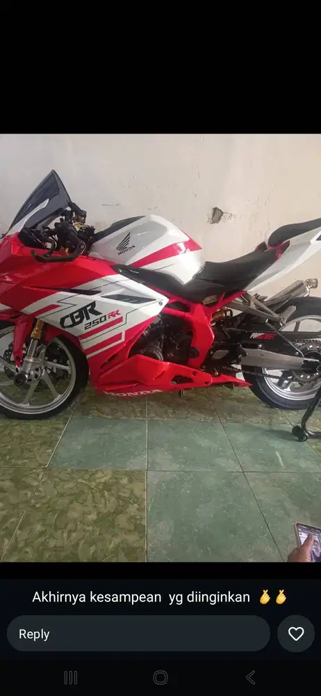 Honda CBR 250 spek Gahar
