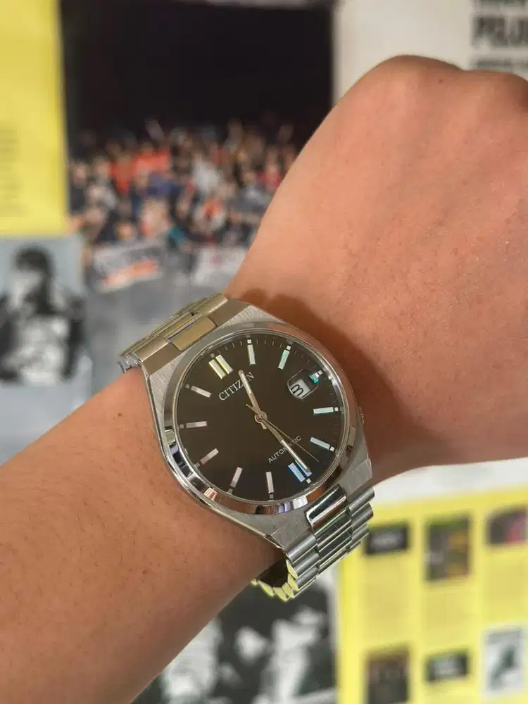 Citizen tsuyosa black automatic