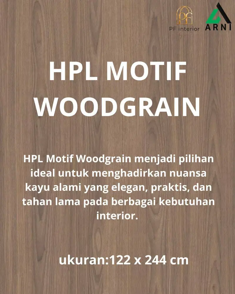 Laminatte HPL by TACO I 122cm - 244cm I WoodGrain
