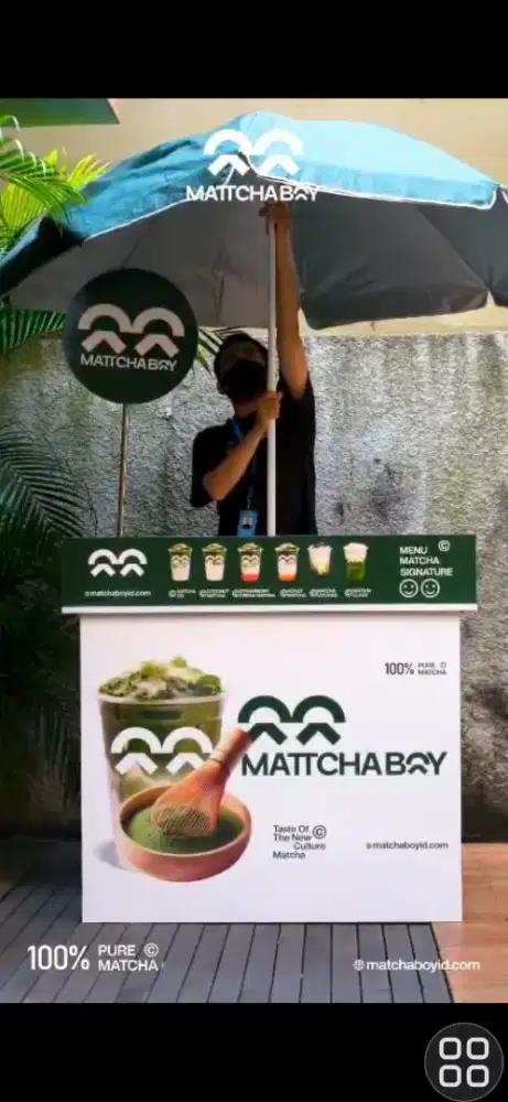 Booth matchaboy second