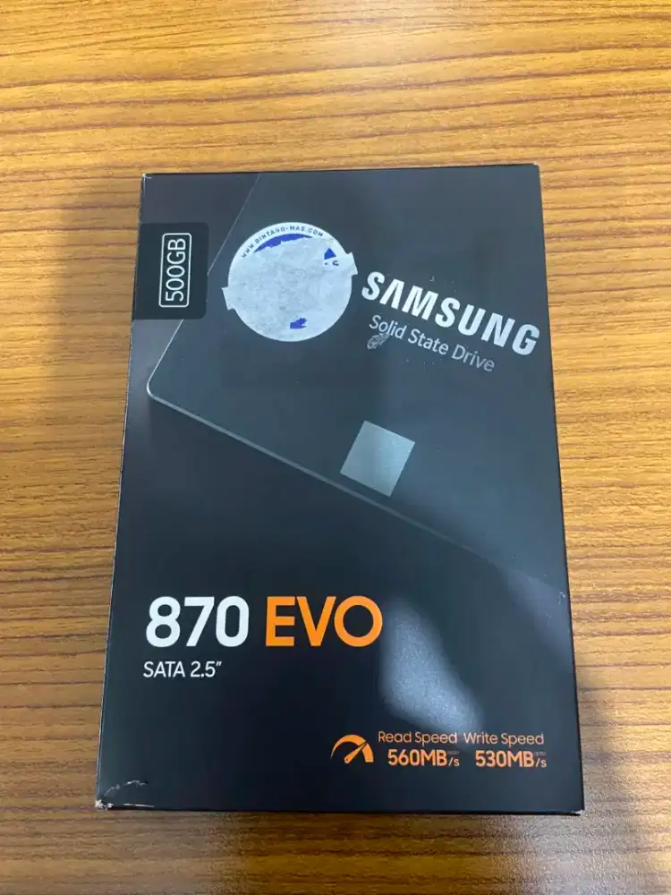Samsung 870 EVO SATA 2.5 SSD 500GB