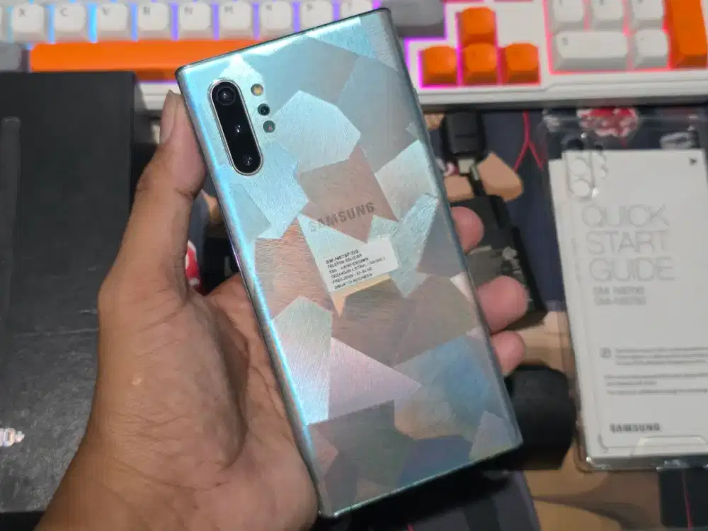 Samsung Galaxy Note 10+ Ram 12GB/256GB Mulus95% Fullset BisaTT