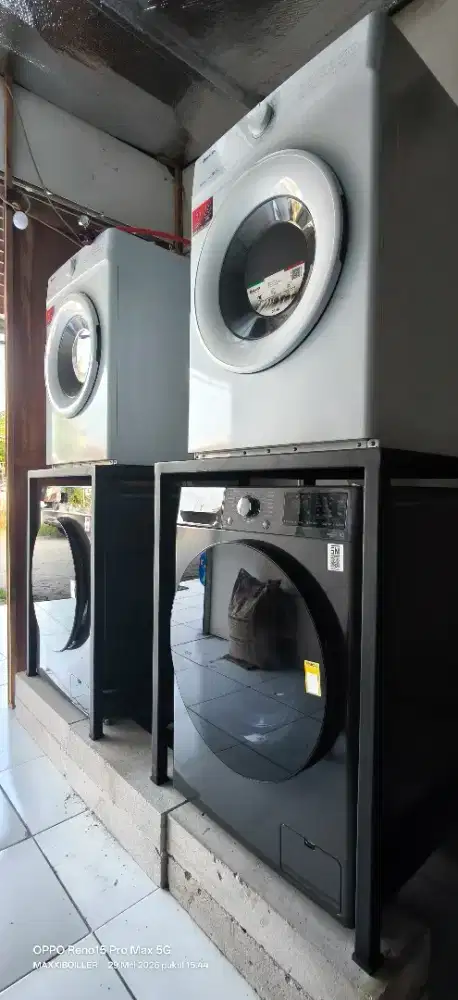 Paket Laundry Lengkap Siap Pakai // Mesin Cuci // Mesin Pengering Gas