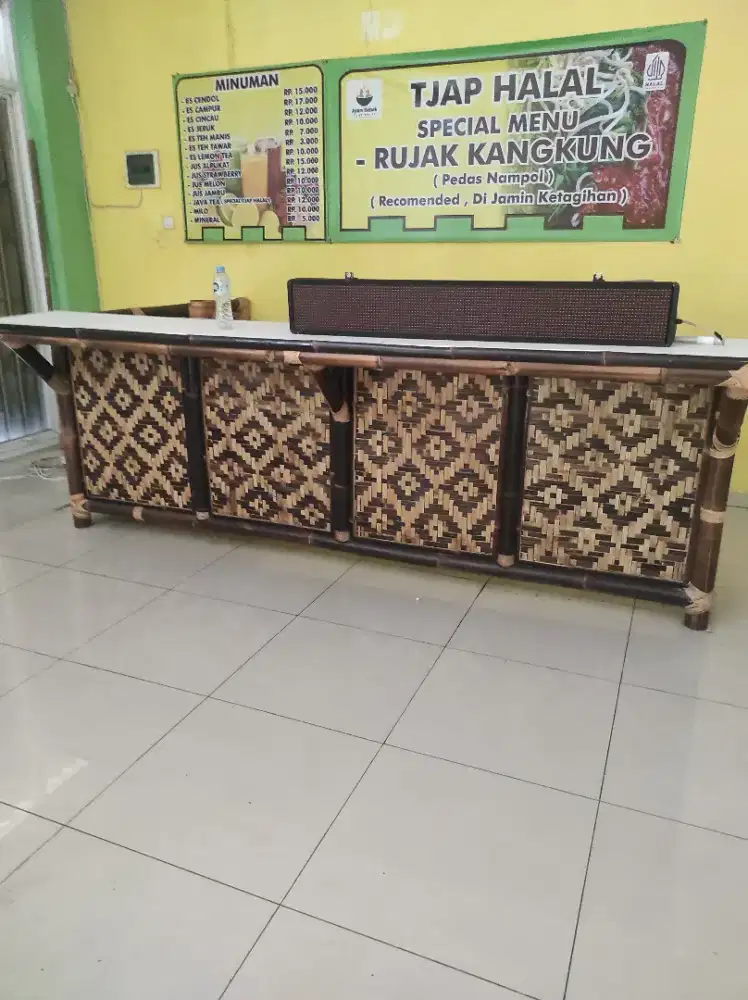 Meja bar sunda/untuk penyajian