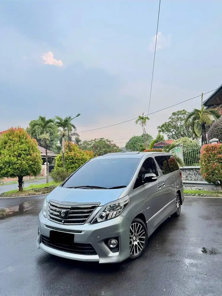 Alphard SC Premium Sound Warna Langka Siap Pakai