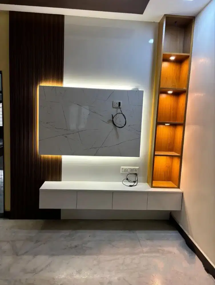 Backdrop TV minimalis