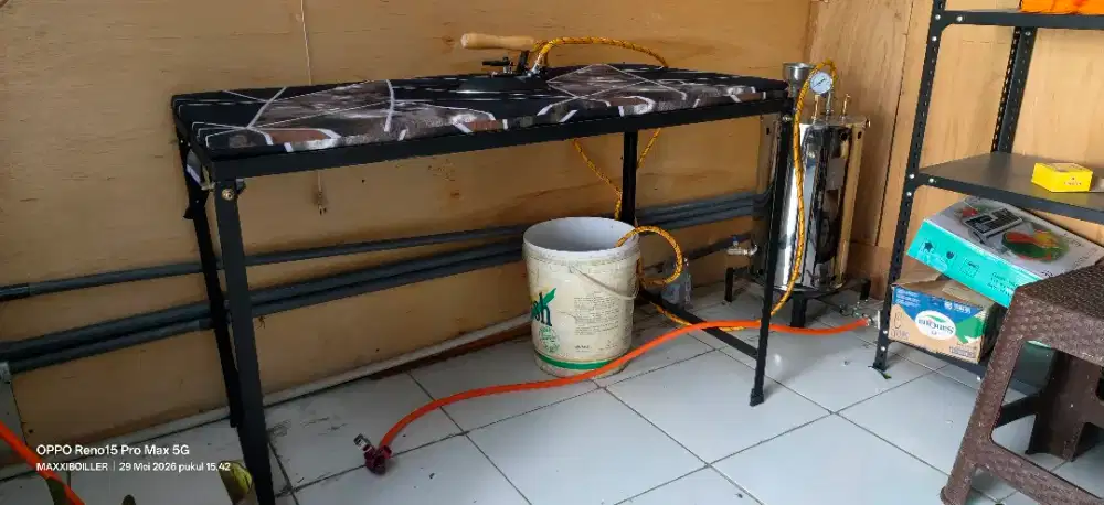 SETRIKA UAP GAS-BOILER UAP LAUNDRY-SETRIKA LAUNDRY UAP