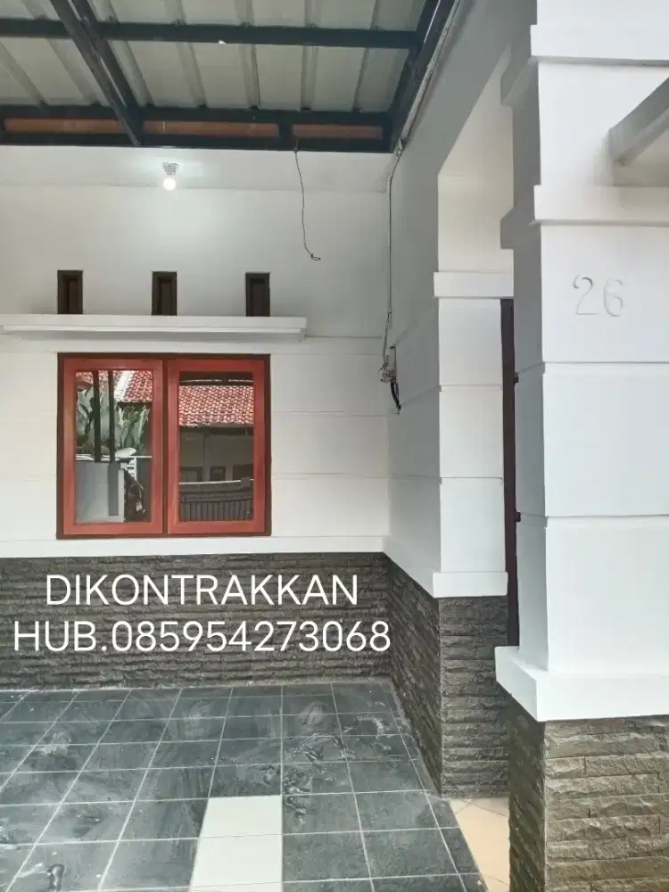 DISEWAKAN RUMAH ASRI BARU DIRENOVASI
