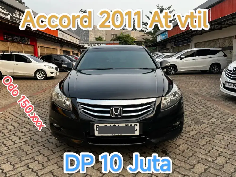 10 JT ACCORD VTIL AT 2011 BLACK EDITION RARE !!
