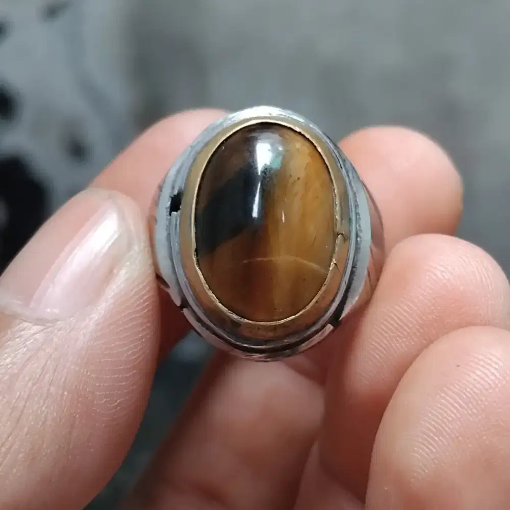 Batu akik tiger eye