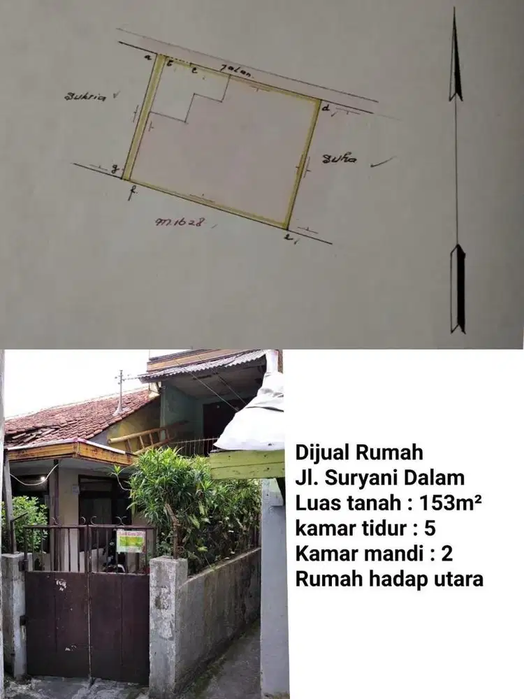 DIJUAL CEPAT TANPA PERANTARA HITUNG TANAH 550jt DEAL SAMPAI JADI