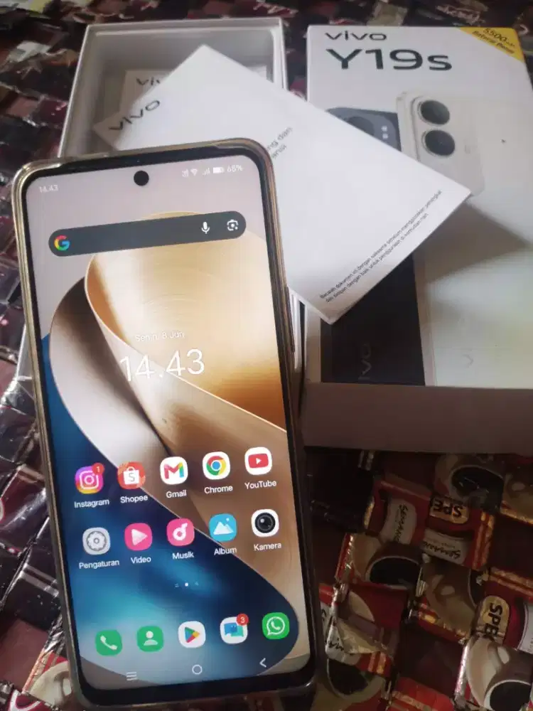 jual vivo y19s 4/64GB
