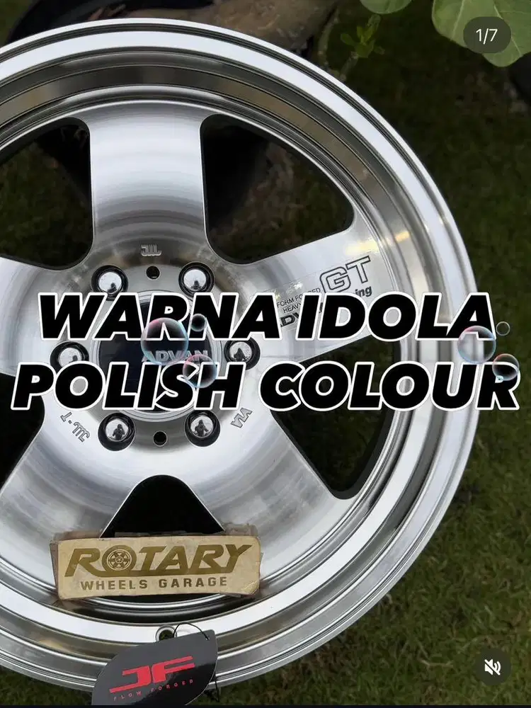 Velg advan gt SUV Ring18 BARU triton fortuner vrz vnt pajero dakar 1GD