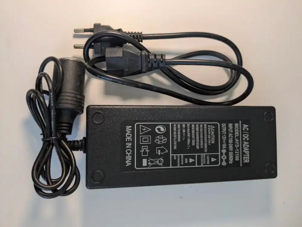 Adaptor AC/DC 12V 10A