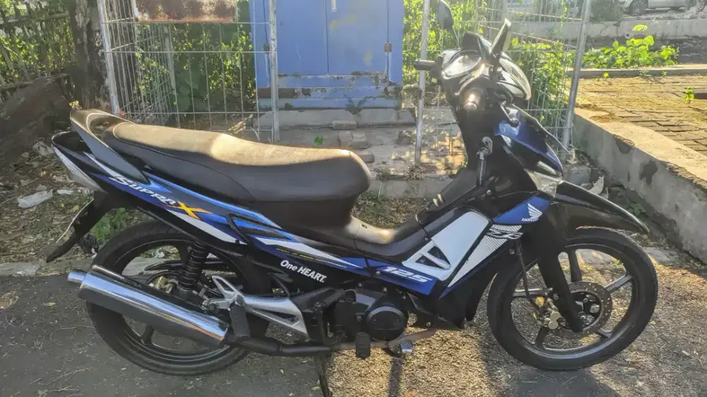 Supra x 125cc 2013 Biru Hitam Cw H Ungaran