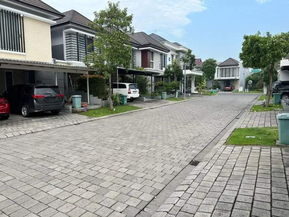 RUMAH GRAHA NATURA Hadap Utara Listrik 5500watt Solarhart  Filter Air Pinguin Furnished menempel