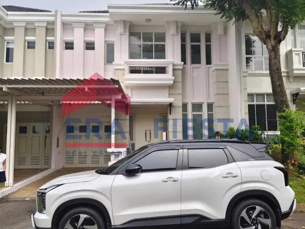 Dijual  Rumah Rapi abis cat ulang  Cluster Pelican, The Springs, Summarecon Serpong.