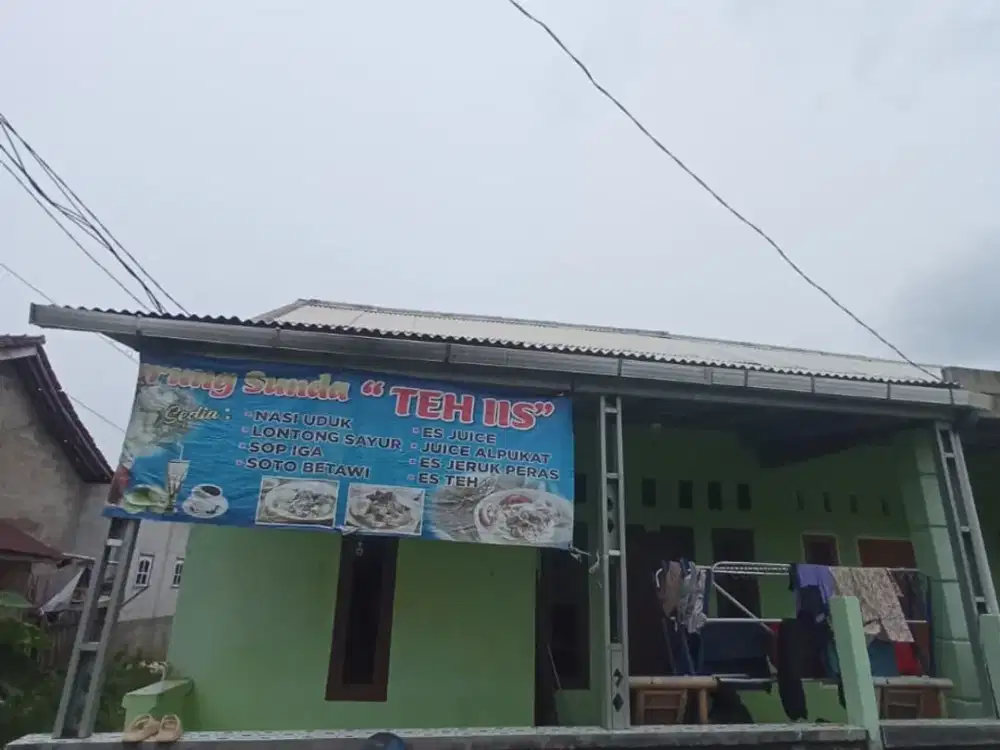 Dijual cepat rumah 1 lantai di kampung pondok pasar kemis