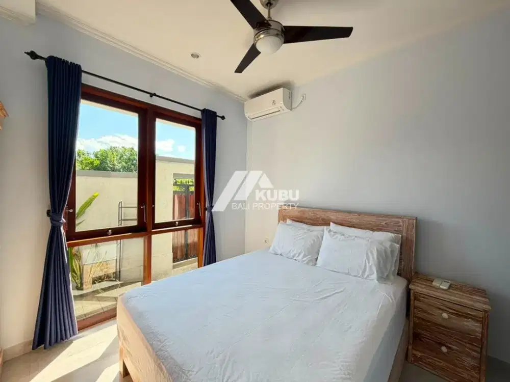KBP1633 A fully furnished, modern minimalist house with two bedrooms and two bathrooms.