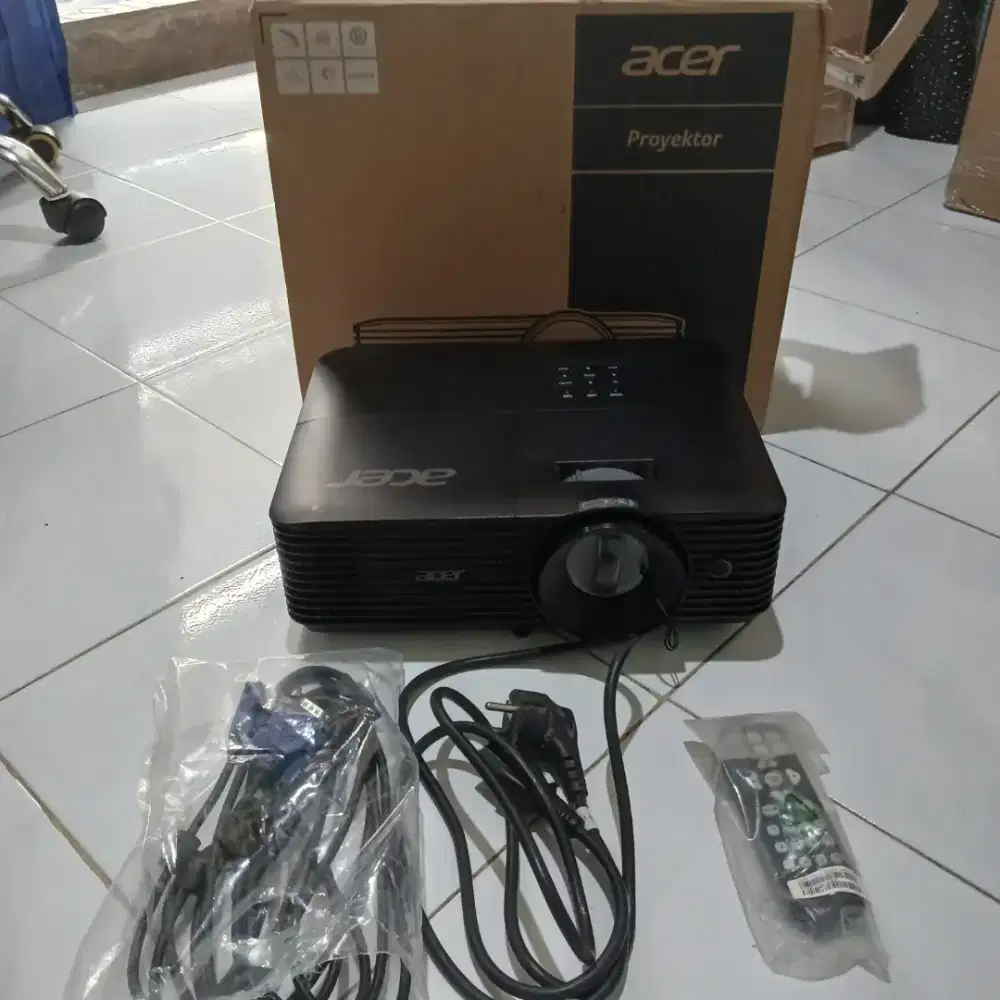 Proyektor Acer BS-120PA Fullset Segel Normal Mulus 98%