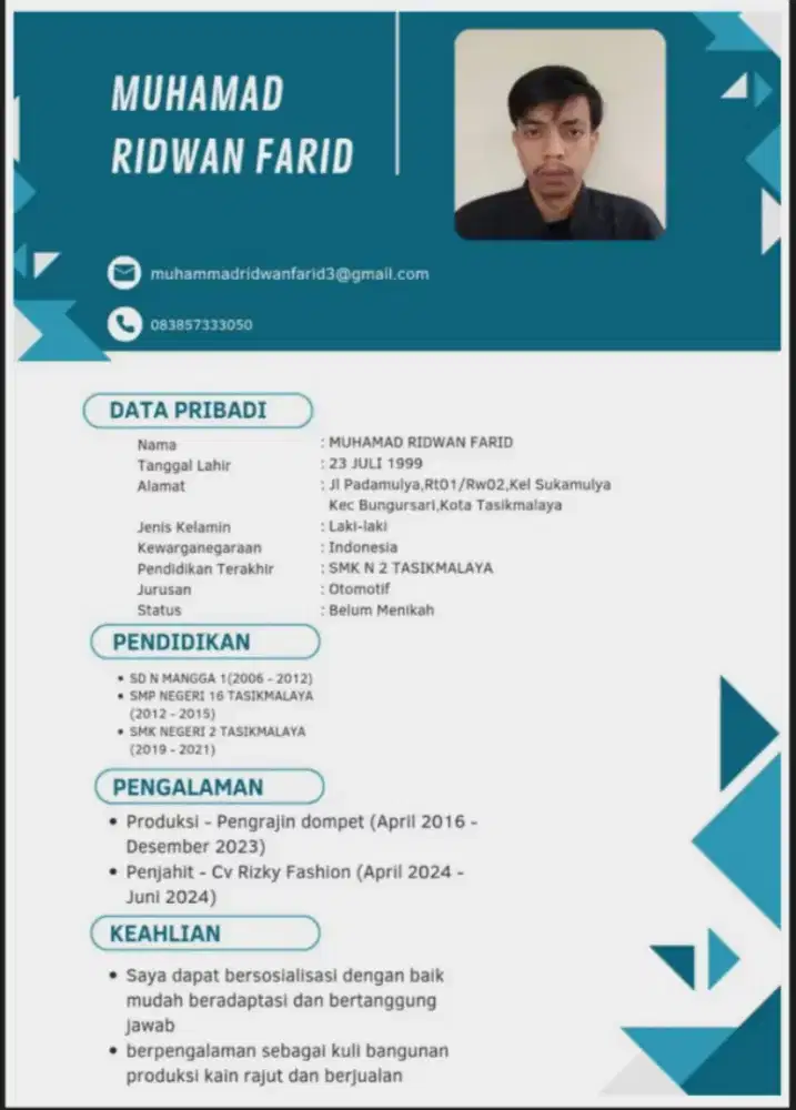 Cari lowongan pekerjaan