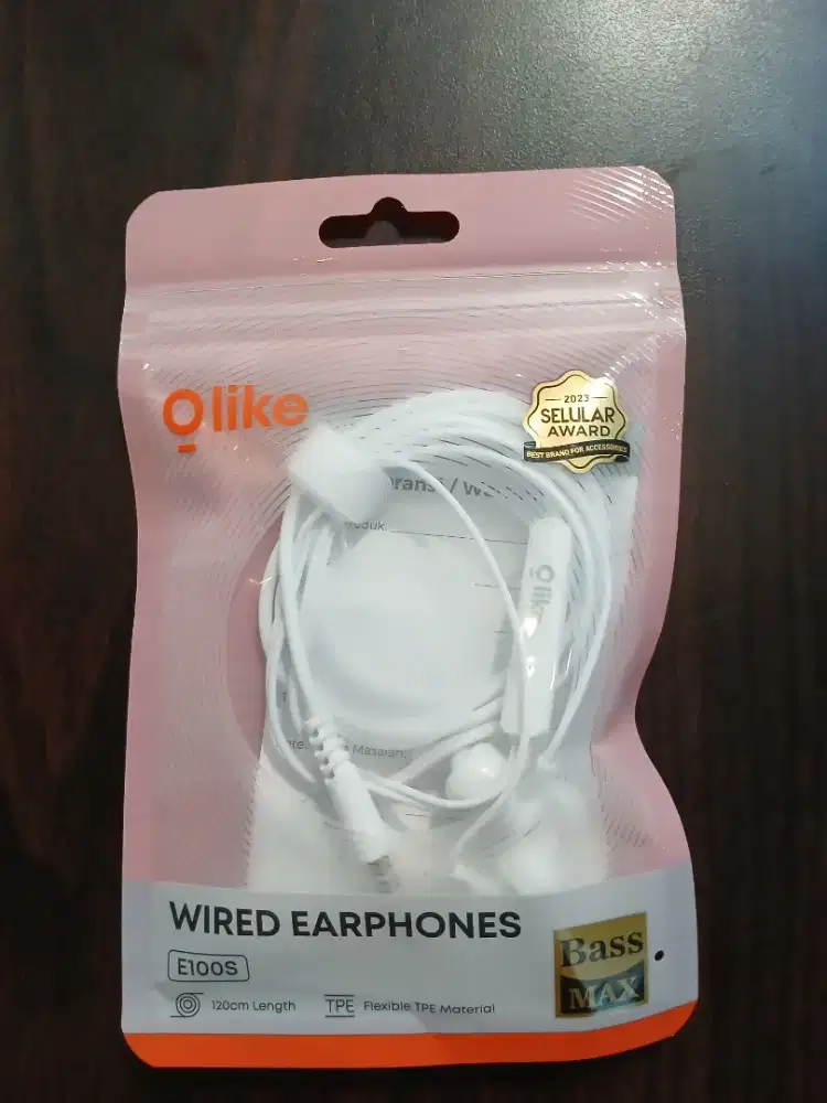 Olike E100S Earphone Wired Comfortable Fit HiFi Audio 3.5mm