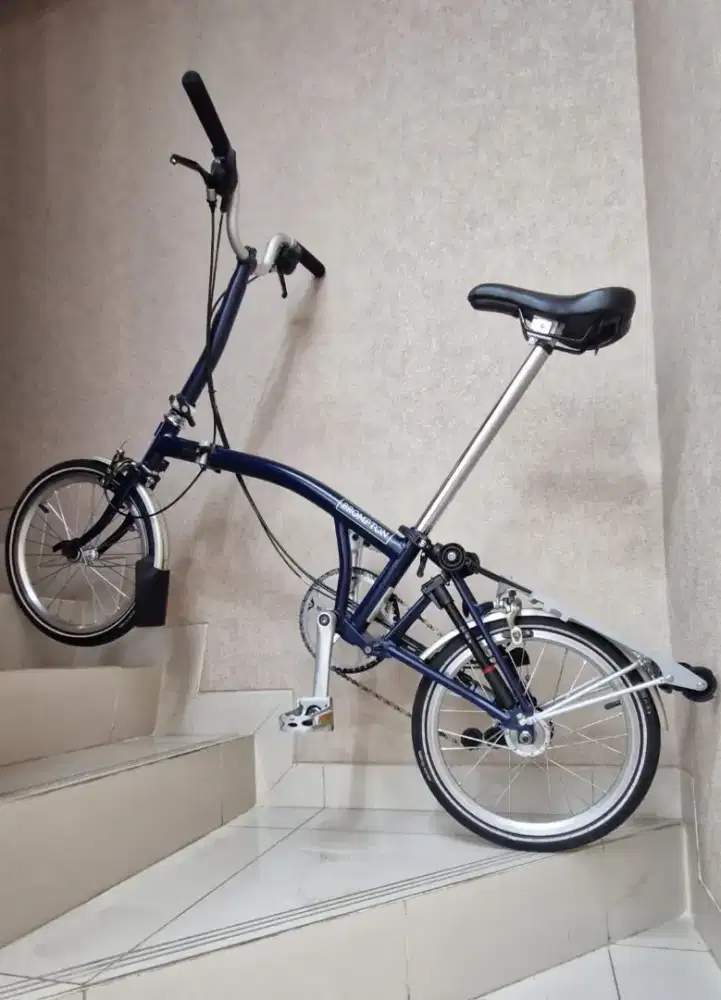 Jual sepeda brompton M6R (rack) speed
