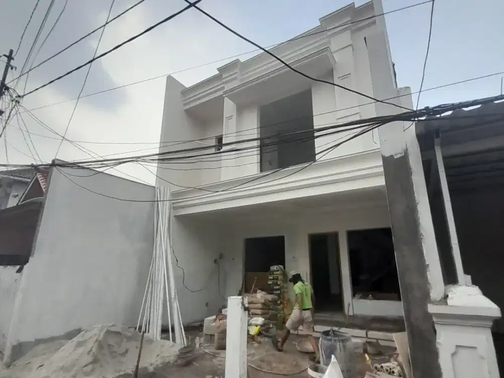 RUMAH BARU MURAH Tebet Barat Jakarta Selatan | 4 KT | Rooftop | 2 Parkir | LT 89 LB 170