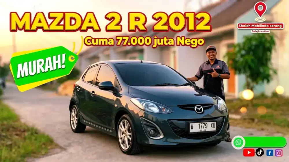 MAZDA2 TIPE R HATCHBACK MANUAL 2012