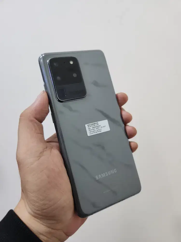 Samsung S20 ultra ram 12/128 resmi SEIN MINUS BACA AJA