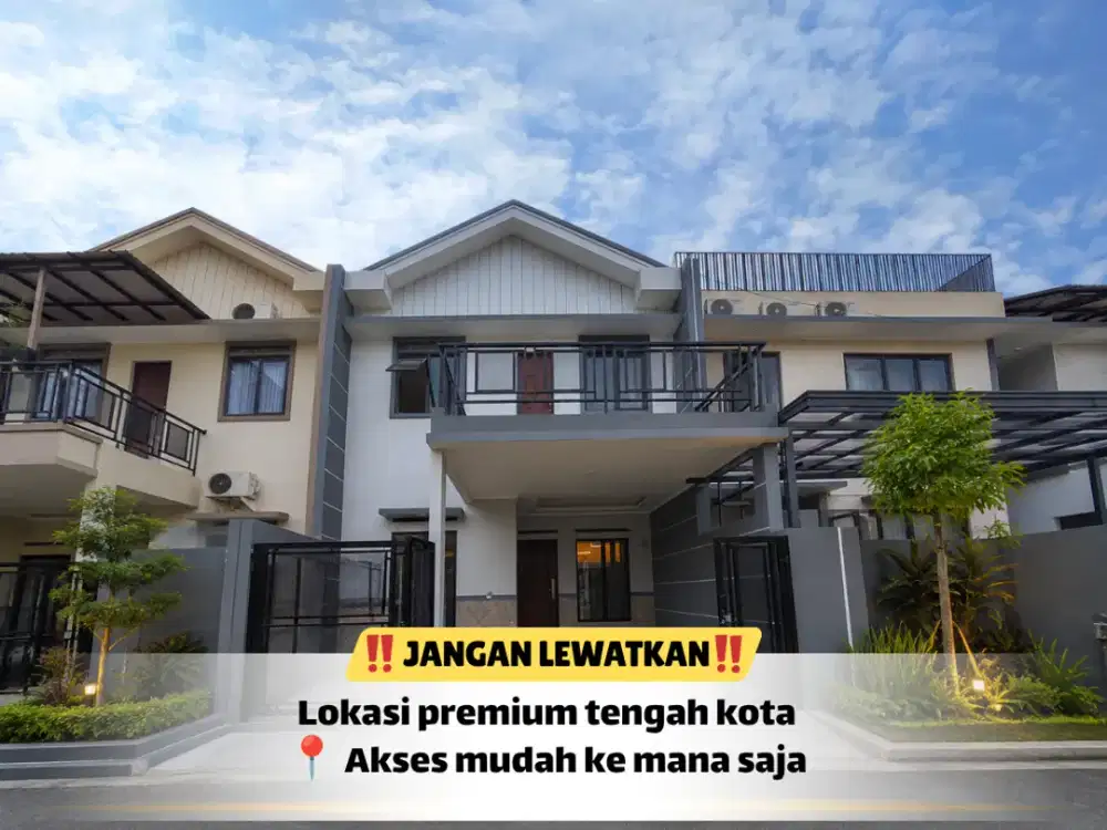 Rumah baru 2 lantai di kawasan Turangga, Lengkong Bandung