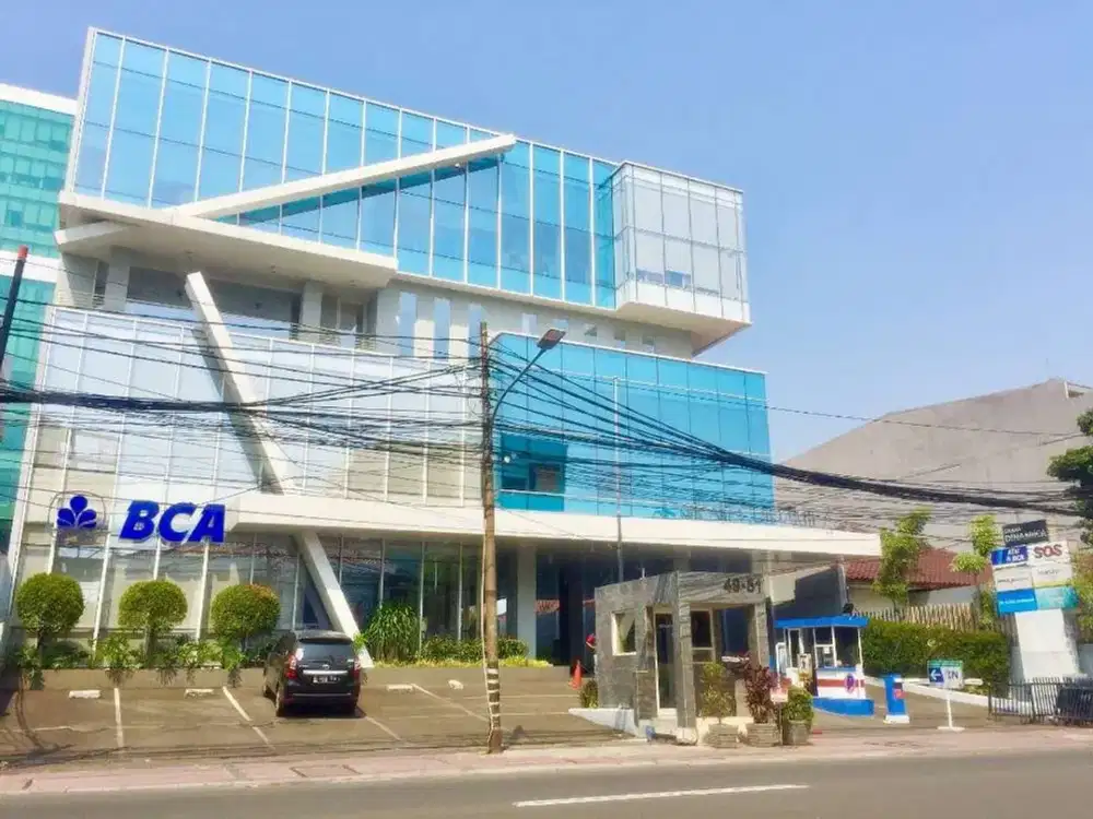 Sewa Ruang Kantor Strategis di Lobby size 55m2 dekat Monas, Thamrin, Jakarta Pusat