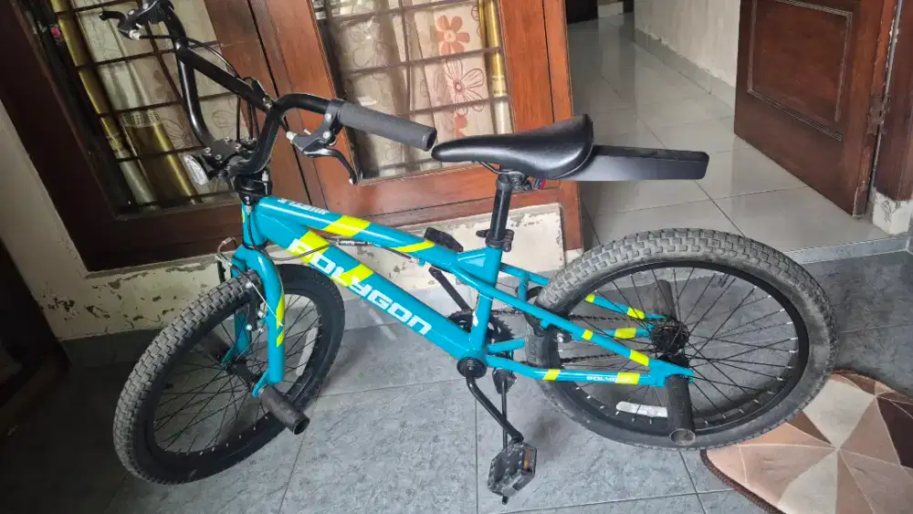 Jual sepeda bmx anak polygon hustle 20 inch.