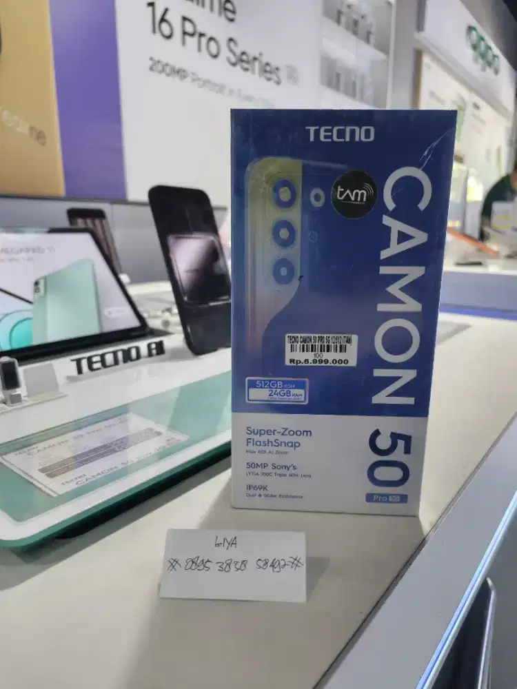 TECNO CAMON 50 PRO 5G 12/512 | ATLANTIS DAHSYAT