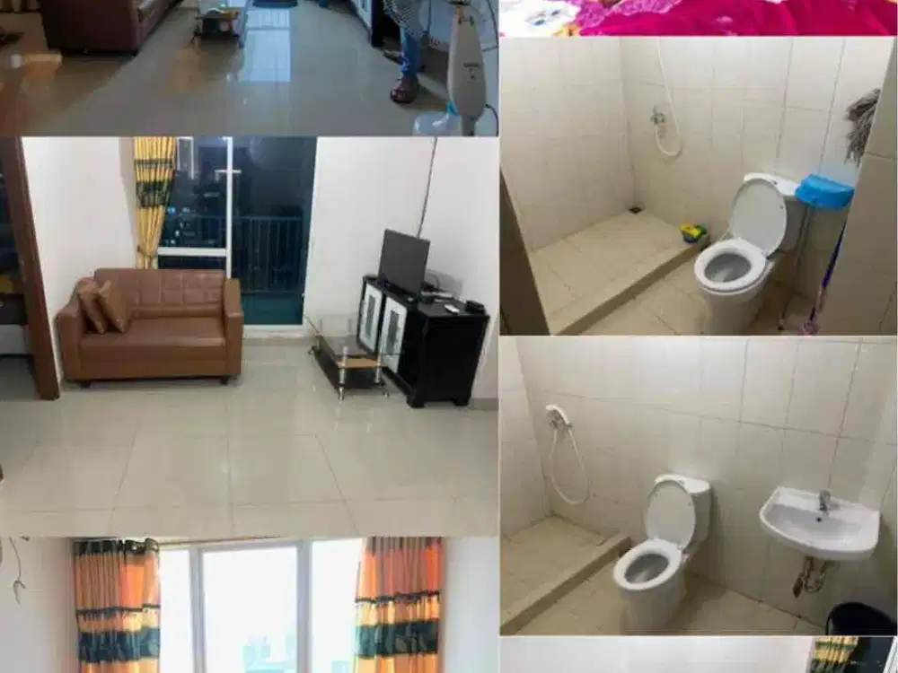 disewakan apartemen callia 2 kamar furnish